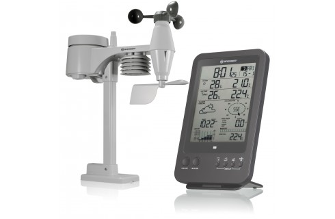 Bresser 5-in-1 Weather Centre with All-In-One Outdoor Sensor - Grey